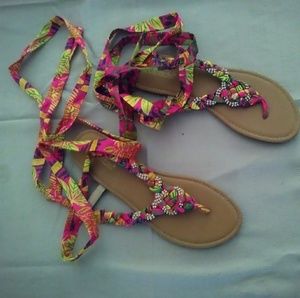 Multi Colored Sandals